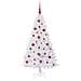 Albero di Natale artificiale Bianco 150 cm PVC e Acciaio - Foto miniatura 3
