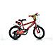 Sch Cars 14'' - Bicicletta Per Bambini (4-6 Anni), Ruote 14'', Telaio Acciao, Con Accessori - Colore Rosso - Foto miniatura 1