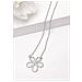 Collana Bianca con Cristalli Floreali - Foto miniatura 2