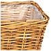 Cestino da Vaso con archiviazione 3 pcs Marrone Rattan Kubu - Foto miniatura 4