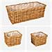 Cestino da Vaso con archiviazione 3 pcs Marrone Rattan Kubu - Foto miniatura 5