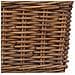 Cestino da Vaso con archiviazione 3 pcs Marrone Rattan Kubu - Foto miniatura 8