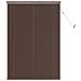 Tenda Veneziana Marrone Scuro con Motivo 150 x 70 cm PVC - Foto miniatura 1