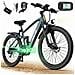 Bicicletta Elettrica 26 Pollici E-bike 250w Batteria 36v13ah 21 Velocità Autononomia 25-50km Gt900 Blu - Foto miniatura 1