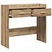 Tavolo consolle Rovere Artigianale 90 x 35 x 80 cm - Foto miniatura 3