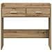Tavolo consolle Rovere Artigianale 90 x 35 x 80 cm - Foto miniatura 4