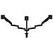 BT7353/B Supporti a parete per TV 81,3 cm (32") Scrivania Nero - Foto miniatura 4