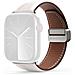 Cinturino Orologio per Apple Watch - Pelle, Bianco - Foto miniatura 1