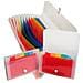 classificatore a 6 tasche 11x18cm in ppl crystal - Foto miniatura 1