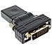 Adattatore HDMI-DVI F / M Pieghevole / Ruotabile - Foto miniatura 1