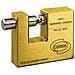 Lucchetto Catenaccio Antiscasso Ottone Mm 50 / 60 / 70 / 90 - 90mm - Foto miniatura 1