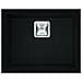 Lavello Karisma 105 Granitek Sottotop 56x43 cm 1 vasca Colore Nero 40 - Foto miniatura 1