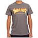 T-shirt Flame Logo Grigio (m, Grigio) - Foto miniatura 2