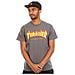 T-shirt Flame Logo Grigio (m, Grigio) - Foto miniatura 1