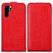 Custodia Compatibile Con Huawei P30 Pro In Rosso Mela - Coperchio Protettivo In Design Flip Con Chiusura Magnetica - Foto miniatura 10