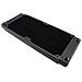Tx240 Crossflow Ultrathin Radiator - 240mm Nero - Foto miniatura 2
