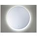 Specchio Da Bagno Con Illuminazione Led Rotondo Ø 60 Cm Callac - Foto miniatura 5