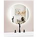 Specchio Da Bagno Con Illuminazione Led Rotondo Ø 60 Cm Callac - Foto miniatura 12