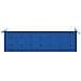 Cuscino Per Panca Da Giardino Royal Blu 180x50x4 Cm In Tessuto - Foto miniatura 2