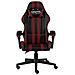 Sedia Da Gaming Nero E Rosso Vino In Similpelle - Foto miniatura 6