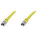 Patch Cable, FTP, CAT5E 1.0m, 1m, Giallo, CAT5e - Foto miniatura 3