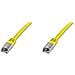 Patch Cable, FTP, CAT5E 1.0m, 1m, Giallo, CAT5e - Foto miniatura 2