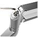 Bp0090 Supporto Da Tavolo Per Tv A Schermo Piatto 68,6 Cm (27"") Morsa Argento - Foto miniatura 4