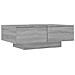 Tavolino Da Salotto Grigio Sonoma 90x60x31 Cm Legno Multistrato - Foto miniatura 1