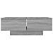 Tavolino Da Salotto Grigio Sonoma 90x60x31 Cm Legno Multistrato - Foto miniatura 2