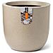 Fioriera Rotonda Waste Smooth 35x34 Cm Beige Terrazzo - Foto miniatura 1