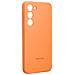 Cover Galaxy S23 Plus Soft-touch Originale Silicone Case Orange - Foto miniatura 8