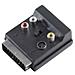 Basic-s - Video- / Audio-adapter - S-video / Composite Video / Audio - Scart Männlich Zu 4-poliger Mini-din, - Foto miniatura 1