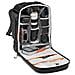 Pro Trekker RLX 450 AW II Custodia trolley Grigio, Arancione - Foto miniatura 13