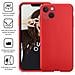 Cover Per Iphone 12 / 12 Pro Premium Silicone Microfibra, Rosso - Foto miniatura 3
