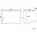Set Di 2 Cuscini Luina Iuta 30 X 70 Cm Beige Tinta Unita - Foto miniatura 6