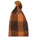 Cuscino Decorativo Barja 40 X 70 Cm Trama Gingham Arancione - Foto miniatura 2