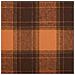 Cuscino Decorativo Barja 40 X 70 Cm Trama Gingham Arancione - Foto miniatura 5