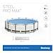 Piscina Con Struttura Rotonda Steel Pro Max 366x76 Cm 56416 - Foto miniatura 2