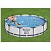 Piscina Con Struttura Rotonda Steel Pro Max 366x76 Cm 56416 - Foto miniatura 5