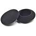 5 Paia Di Cuscinetti Auricolari Di Ricambio In Schiuma Morbida Per Cuffie, Dimensioni Multiple Black 48mm - Foto miniatura 2