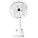 Ventilatore Portatile Da 5w, Con Batteria Ricaricabile, Rotazione Di 360° E Clip Di Presa. - Foto miniatura 3