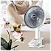 Ventilatore Portatile Da 5w, Con Batteria Ricaricabile, Rotazione Di 360° E Clip Di Presa. - Foto miniatura 4