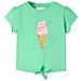 Maglietta da Bambino Verde Chiaro 104 - Foto miniatura 1