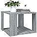 Lusso Casadino -  Tavolino Salotto Grigio Sonoma 40x40x30cm Legno Ingegnerizzato - Foto miniatura 3