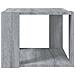 Lusso Casadino -  Tavolino Salotto Grigio Sonoma 40x40x30cm Legno Ingegnerizzato - Foto miniatura 4