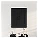 Mobile da parete  Nero Rovere 69,5x34x90 cm Legno ingegnerizzato - Foto miniatura 4