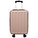 Valigia Pieghevole Rigida 20'' Rosa Gold 34x23x55.5 cm ABS - Foto miniatura 3