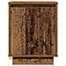 Comodini con Luci a LED 2 pz Legno Antico 38x34x50 cm - Foto miniatura 8
