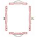 Custodia Per Ipad 9/8/7 10.2"" Armatura Con Supporto Girevole Rosa - Foto miniatura 3
