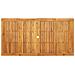 Set da Pranzo per Giardino 9 pcs Beige Poly Rattan - Foto miniatura 8